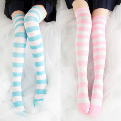 Kawaii Lolita Stripe Stockings
