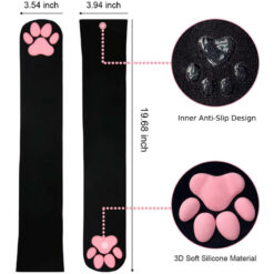 Lolita Kitten Paw Pad Stockings Size