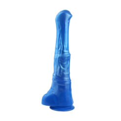Extra Large Horse Cock Dildo Blue1