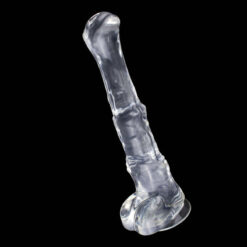 Extra Large Horse Cock Dildo Clear4