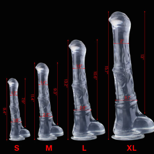 Extra Large Horse Cock Dildo Size