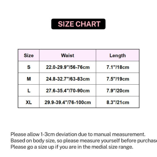 Plus Size Femboy Lace Thong Size Chart