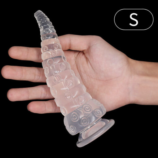 Clear Tentacle Dildo S