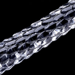Crystal Clear Long Snake Dildo Scales