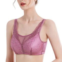 Lace Sexy Wireless Pocket Bra For Breast Forms Model1