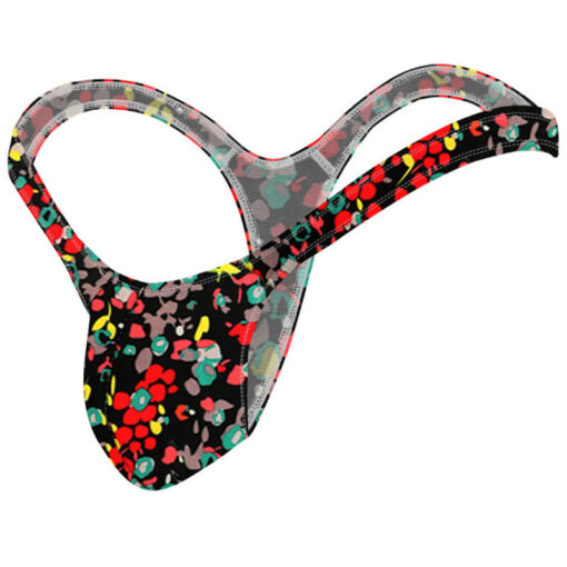 Colorful Printed Pattern Pouch Thong5