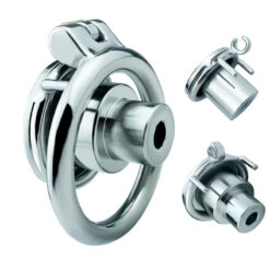 Inverted Cylinder Flat Chastity Cage