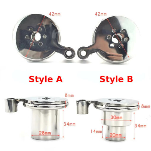 Keyless Inverted Chastity Cage Cylinder Cage Size