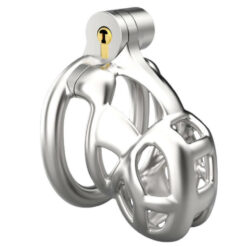 Stainless Steel Cobra Chastity Cage