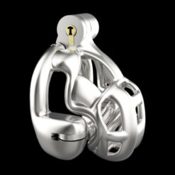 Steel Vice Double Lock Chastity Device