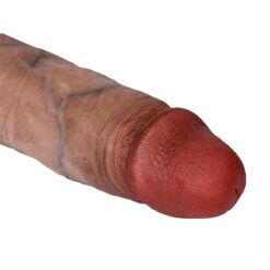Femboy Realistic 7in Movable Foreskin Dildo Head1