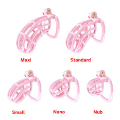 Forced Prisoner Chastity Cage For Sissy Slave Pink Styles
