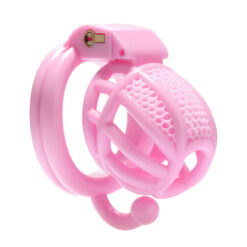 Lattice Chastity Cage With Scrotal Support Hook