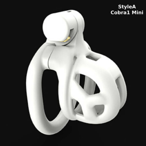 Micro Mini Cobra Chastity Cage StyleA White