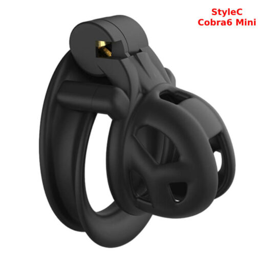 Micro Mini Cobra Chastity Cage StyleC Black