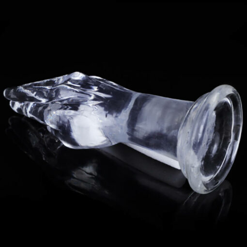 Clear Hand And Fist Dildo Hand Type Suction cup