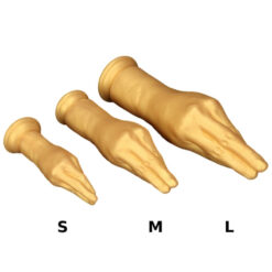 Golden Fister Hand Realistic Dildo All Size 1