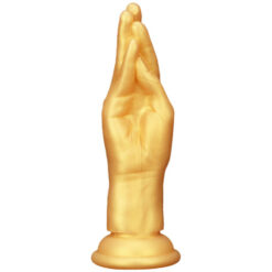 Golden Fister Hand Realistic Dildo Front