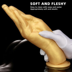 Golden Fister Hand Realistic Dildo Soft And Fleshy