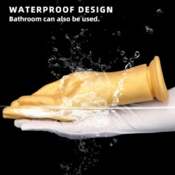 Golden Fister Hand Realistic Dildo Waterproof Design