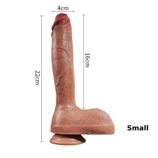 King Cock Ultra Realistic Deepthroat Dildo Small Size
