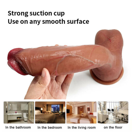 King Cock Ultra Realistic Deepthroat Dildo Suction Cup1