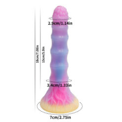 Sissy Pink Alien Monster Cock Dildo Size 1