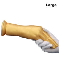 Golden Fister Hand Realistic Dildo Large 2