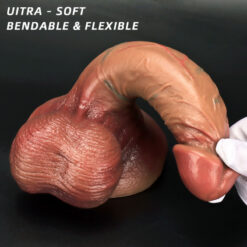 Ultra Realistic Suction Cup Realcock Dildo For Sissy Men Illustration4