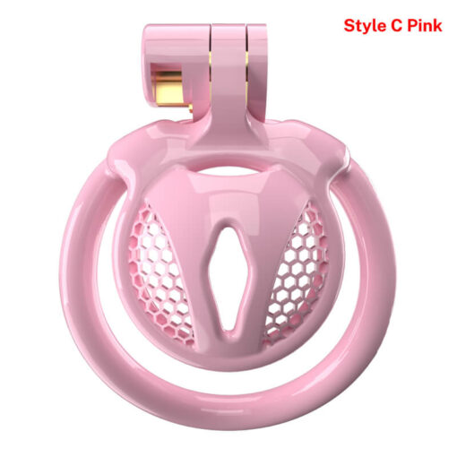 Femboy Discreet Shield Tiny Chastity Cage StyleC Pink