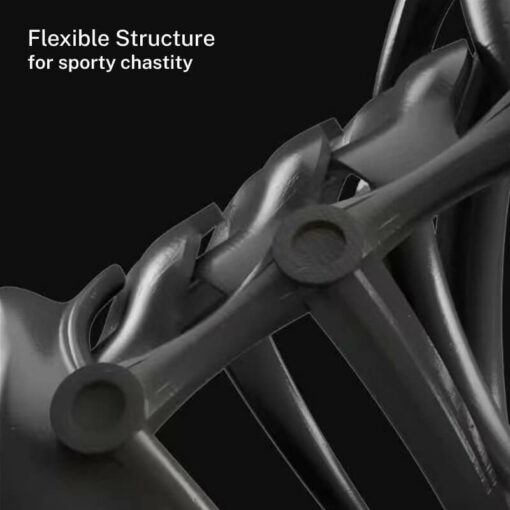 FlexFit 3D Sporty Chastity Cage Flexible Structure