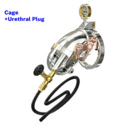 Mechanic Vintage Chastity Cage With Urethral Plug