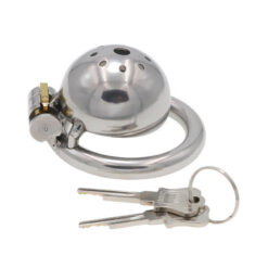 Micro Chastity Cage With Urethral Plug Only Cage