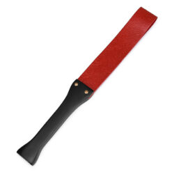 Ass Punishment Leather Strap Spanking Paddle Red2