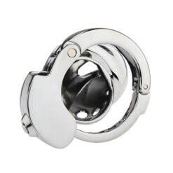 Button Lock Adjustable Metal Chastity Cage7