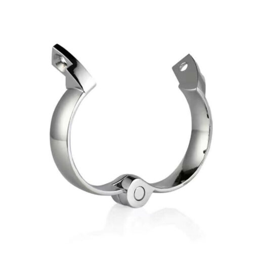 Hinged Ring Beginner Metal Chastity Cage Single Ring