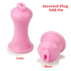 Innie Chastity Cage With Inverted Plug Pink Add-on1