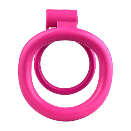 Pink Cock Ring Permanent Lock5