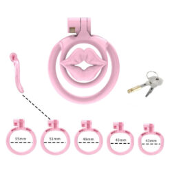 Small Cute Chastity Cage For Teasing Ring Size