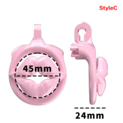 Small Cute Chastity Cage For Teasing StyleC Size