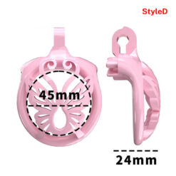 Small Cute Chastity Cage For Teasing StyleD Size