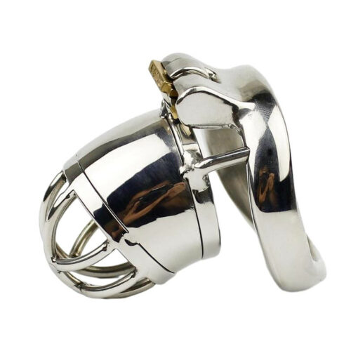 Spiky Armor Stainless Steel Male Chastity Cage Side1