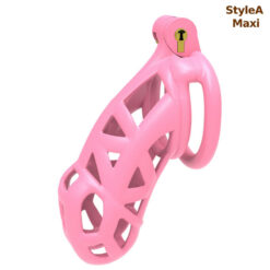 Sweet Pink Cobra Chastity Cage StyleA Maxi
