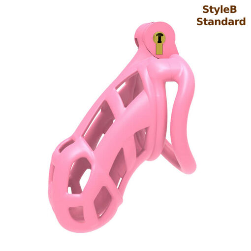 Sweet Pink Cobra Chastity Cage StyleB Standard