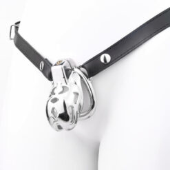 Heavy Duty Small Chastity Lock With Strap