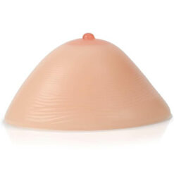 Self Adhesive Triangular Silicone Breast Forms Beige Side2