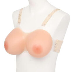 Silicone Prosthetic Breast Forms With Shoulder Straps Model1