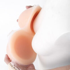 Silicone Prosthetic Breast Forms With Shoulder Straps Model4