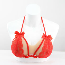 Tube Top Lightweight Breast Forms For Crossdressers With Bra1