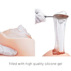 Silicone Teardrop Breast Plate Filled With Silicone Gel